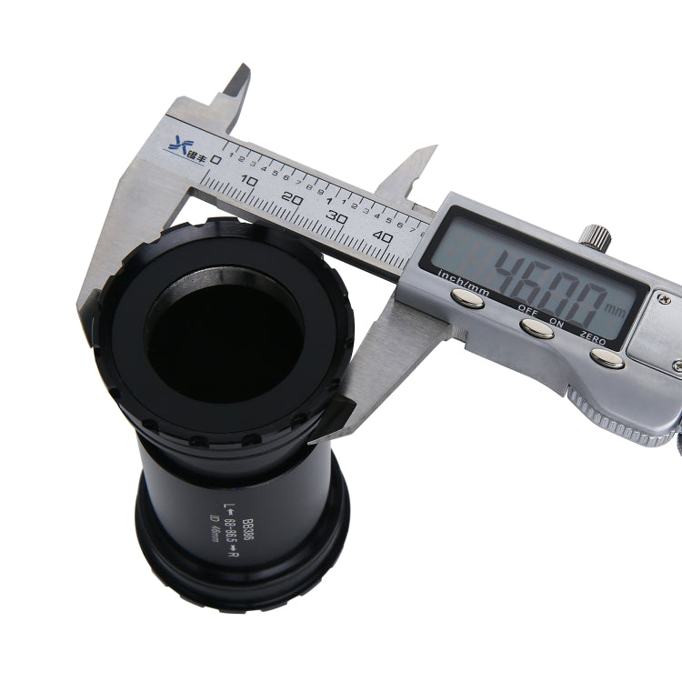 BB386 Press Fit Style Bottom Bracket Fits 68-86.5mm for SRAM / Rotor / FSA Mountain Bike (Black) by buy2fix