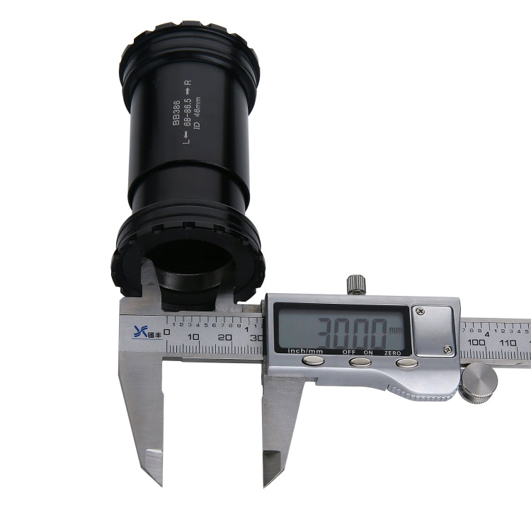 BB386 Press Fit Style Bottom Bracket Fits 68-86.5mm for SRAM / Rotor / FSA Mountain Bike (Black) by buy2fix