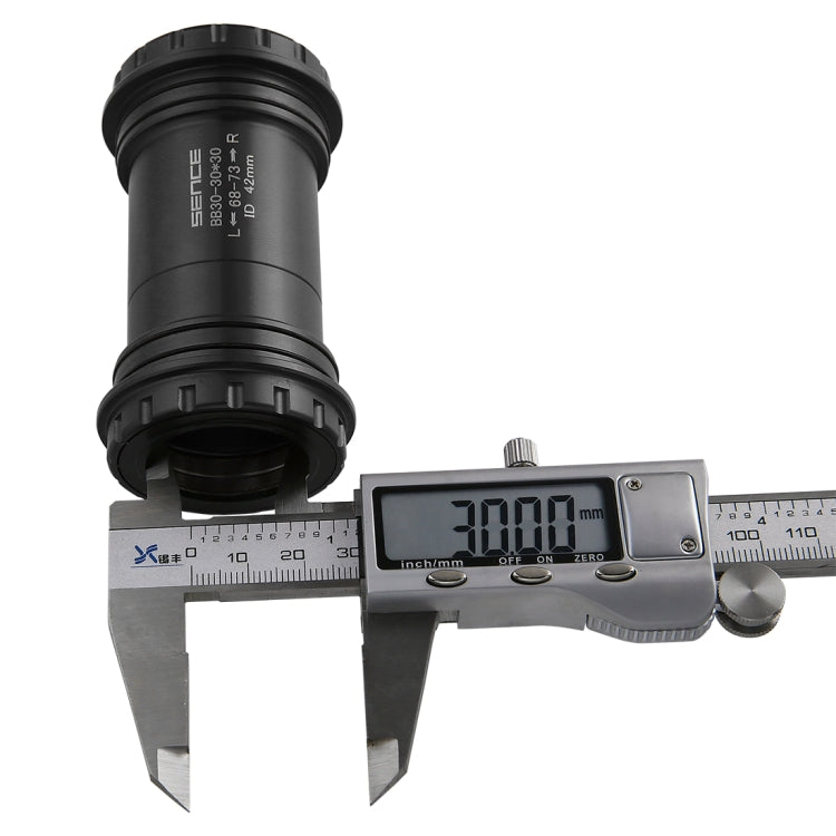 BB30 Press Fit Style Bottom Bracket Fits 68-73mm for SHIMANO, Prowheel, SRAM GXP Mountain Bike(Black) by buy2fix