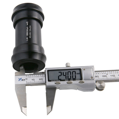 BB30 Press Fit Style Bottom Bracket Fits 68-73mm for SHIMANO, Prowheel, SRAM GXP Mountain Bike(Black) by buy2fix