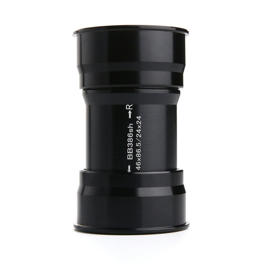 BB386 EVO Press Fit Style Bottom Bracket Fits 86.5mm for SHIMANO, Prowheel, SRAM GXP Mountain Bike (Black) - Bottom Brackets by buy2fix | Online Shopping UK | buy2fix