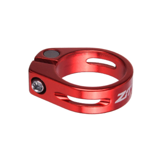 ZTTO MTB Rennrad Sattelstütze Klemme Fahrradteile aus Aluminiumlegierung, Durchmesser: 31,8 mm (rot)