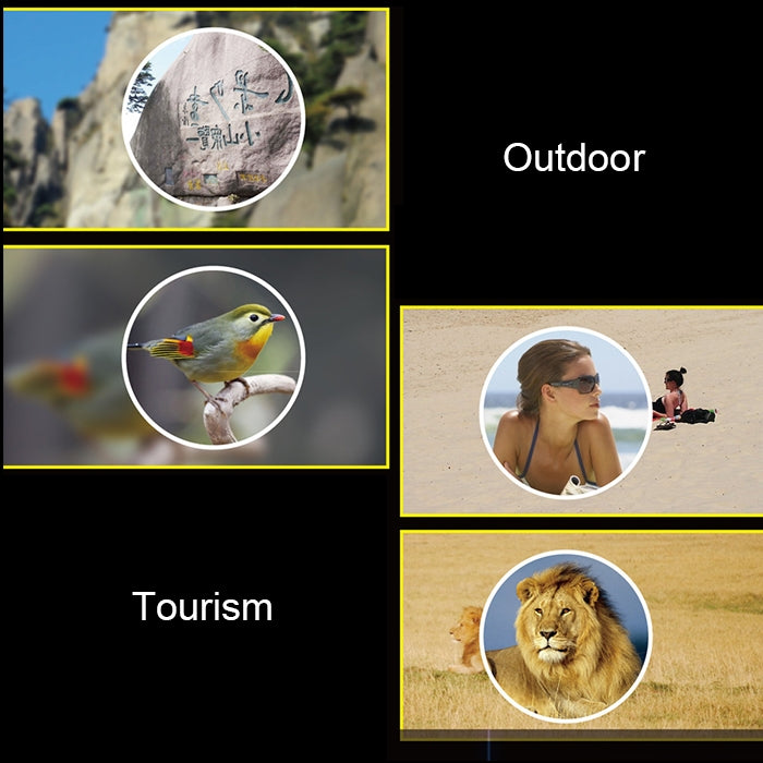 40x60 12X Pocket High Times High Definition Night Vision Focusing Monocular Telescope(Black) by buy2fix