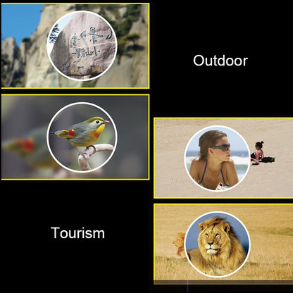 40x60 12X Pocket High Times High Definition Night Vision Focusing Monocular Telescope(Black) by buy2fix