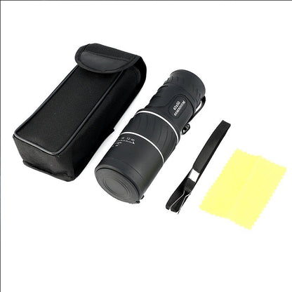40x60 12X Pocket High Times High Definition Night Vision Focusing Monocular Telescope(Black) by buy2fix