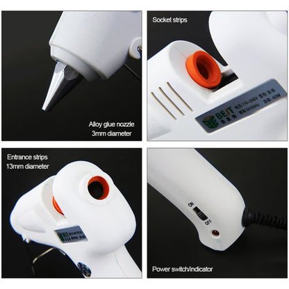 BEST-B-B AC 220V Hot Pneumatic Glue Gun - Hot Melt Glue Gun by BEST | Online Shopping UK | buy2fix