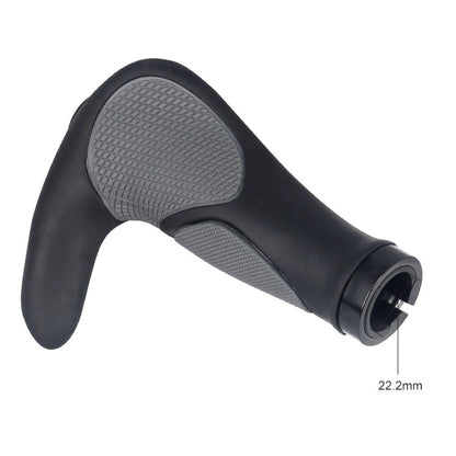 DEEMOUNT BGP110 Mountain Bike Bicycle Rubber Handlebar Cover, Horn Version - Bicycle Grips by buy2fix | Online Shopping UK | buy2fix