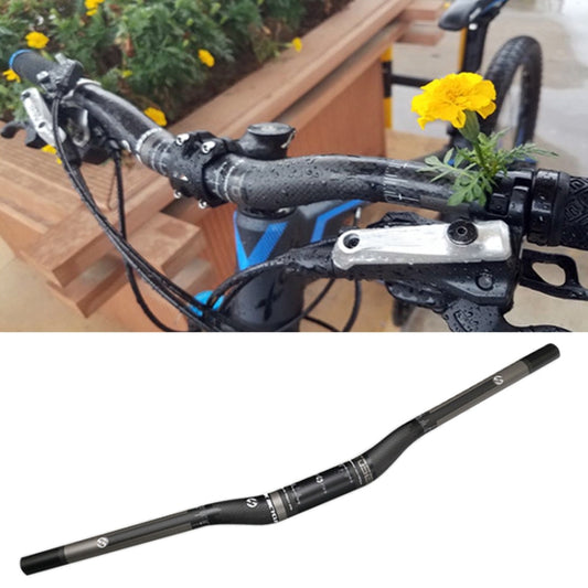 TOSEEK Full Carbon Fiber Road Bike Bent Handlebar, Size: 620mm (Matte) - Bicycle Grips by TOSEEK | Online Shopping UK | buy2fix