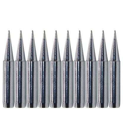 10 PCS 900M-T-0.8D Small D Type Lead-free Electric Welding Soldering Iron Tips - Soldering Iron Tip by buy2fix | Online Shopping UK | buy2fix