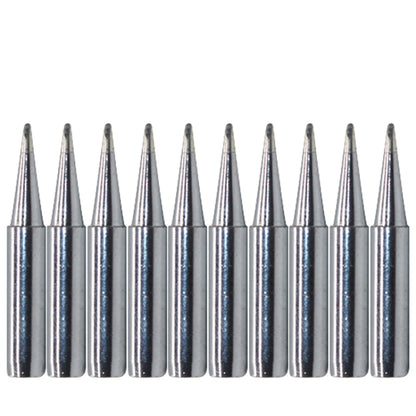 10 PCS 900M-T-1.2D Small D Type Lead-free Electric Welding Soldering Iron Tips - Soldering Iron Tip by buy2fix | Online Shopping UK | buy2fix