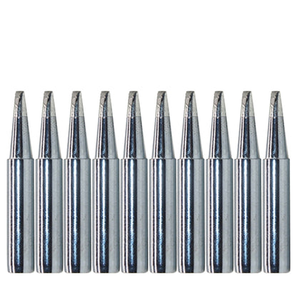 10 PCS 900M-T-2.4D Middle D Type Lead-free Electric Welding Soldering Iron Tips - Soldering Iron Tip by buy2fix | Online Shopping UK | buy2fix