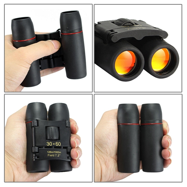 30x60 Night-vision High Definition High Times Outdoor Binoculars Cherry Blossoms Telescope by buy2fix