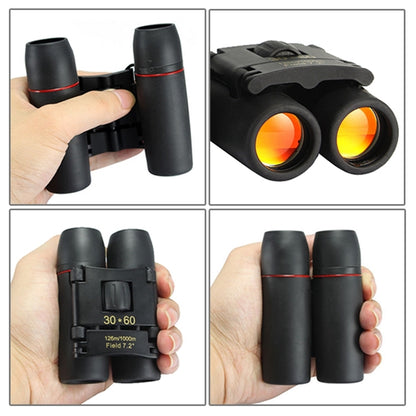 30x60 Night-vision High Definition High Times Outdoor Binoculars Cherry Blossoms Telescope by buy2fix