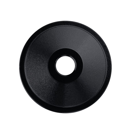 1 Pair C17 Bicycle CNC Aluminum Bike Headset Cap (Black) - Cap Component by buy2fix | Online Shopping UK | buy2fix