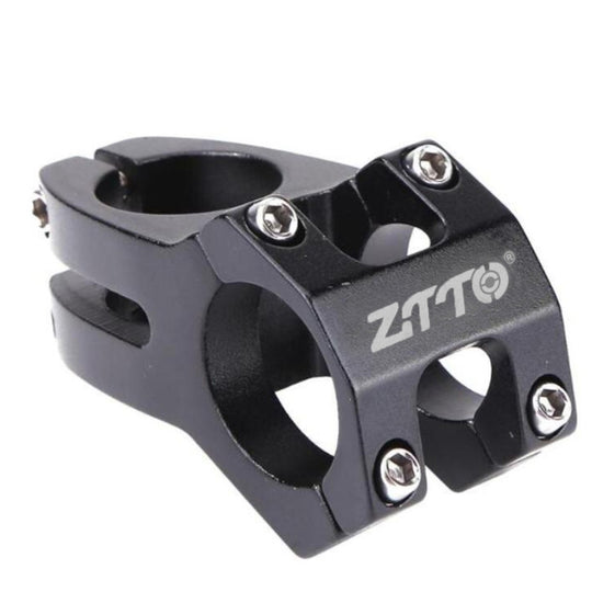 ZTTO Fahrradzubehör MTB Fahrradlenker Vorbau geeignet für 31,8 mm (Schwarz)