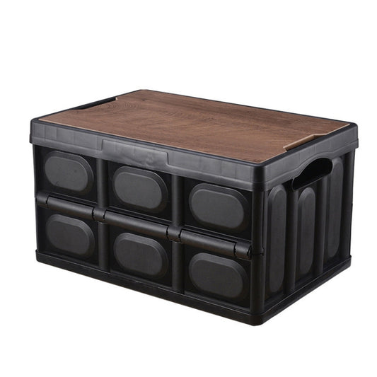 AOTU AT6916 30L Outdoor Multi-function Folding Car Storage Box(Black) - Stowing Tidying by AOTU | Online Shopping UK | buy2fix