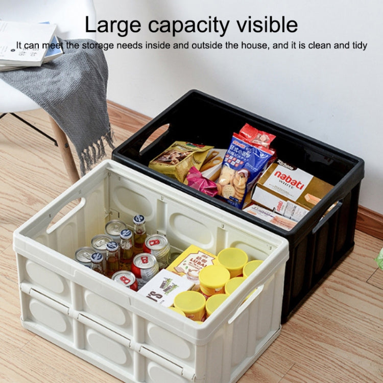 AOTU AT6916 30L Outdoor Multi-function Folding Car Storage Box(White) - Stowing Tidying by AOTU | Online Shopping UK | buy2fix