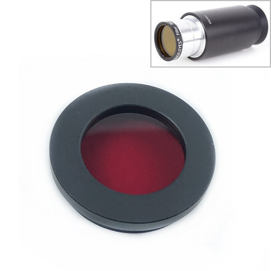 Datyson 5P0039 Astronomical Telescope Accessories 1.25 inch Planet Moon Nebula Filter Neutral Edition(Red) by buy2fix
