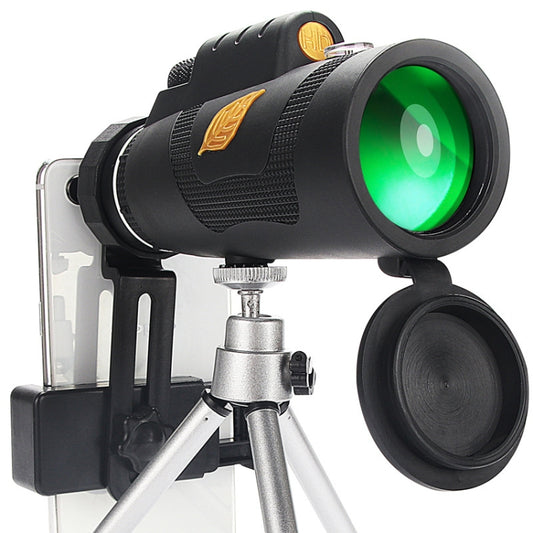 Moge 12x50 Professional HD Monocular Night Vision Telescope With Tripod - Monocular Binoculars by buy2fix | Online Shopping UK | buy2fix
