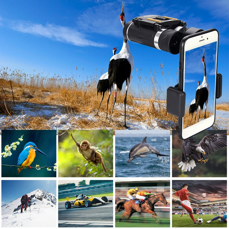 Moge 200x22 Outdoor Professional HD Night Vision Telescope With Holder by buy2fix