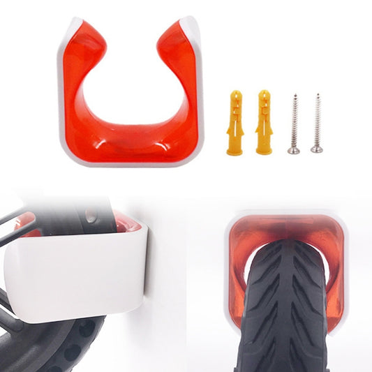 For Xiaomi M365 Electric Scooter Portable Wall Mount Holder(Orange) - Accessories & Parts by buy2fix | Online Shopping UK | buy2fix