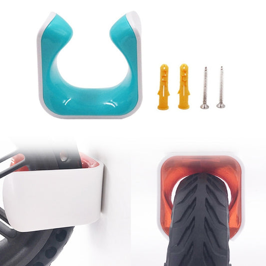 For Xiaomi M365 Electric Scooter Portable Wall Mount Holder(Blue) - Accessories & Parts by buy2fix | Online Shopping UK | buy2fix