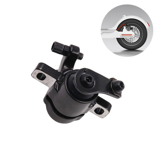 For Xiaomi M365 Electric Scooter Left Front Back Wheel Disc Brake Parts(Black) - Accessories & Parts by buy2fix | Online Shopping UK | buy2fix