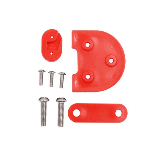 For Xiaomi M365 / M365 Pro Electric Scooter Foot Support Heightening Pad Rear Light Gasket(Red) - Accessories & Parts by buy2fix | Online Shopping UK | buy2fix
