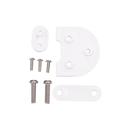 For Xiaomi M365 / M365 Pro Electric Scooter Foot Support Heightening Pad Rear Light Gasket(White) - Accessories & Parts by buy2fix | Online Shopping UK | buy2fix