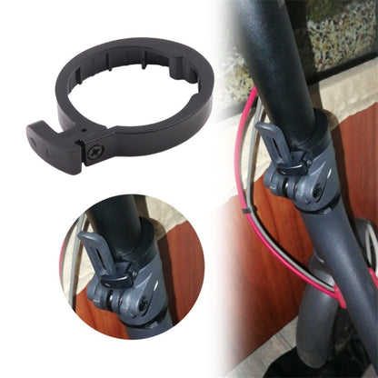 For Xiaomi M365 Electric Scooter Buckle Stem Folding Ring Parts(Black) - Accessories & Parts by buy2fix | Online Shopping UK | buy2fix