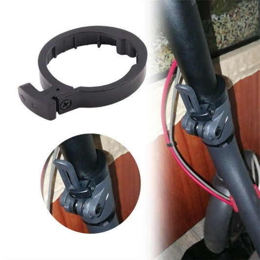 For Xiaomi M365 Electric Scooter Buckle Stem Folding Ring Parts(Black) - Accessories & Parts by buy2fix | Online Shopping UK | buy2fix