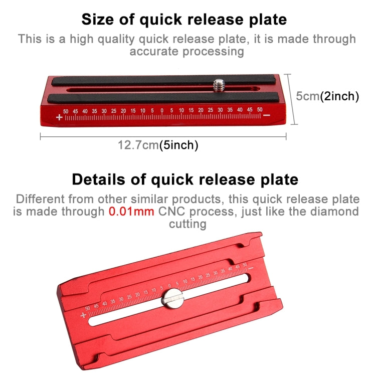 PULUZ 38.5-61cm Carbon Fibre Handheld Stabilizer for DSLR & DV Digital Video & Cameras, Load Range: 0.5-3kg(Red) by PULUZ