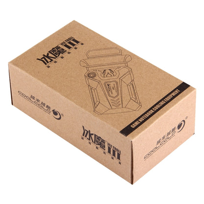 Ice Troll III Gaming Laptop Notebook Cooling Pad Mute Air Extracting Cooling Fan Turbo Heat Radiator with Appropriative USB Cable(Black) by buy2fix