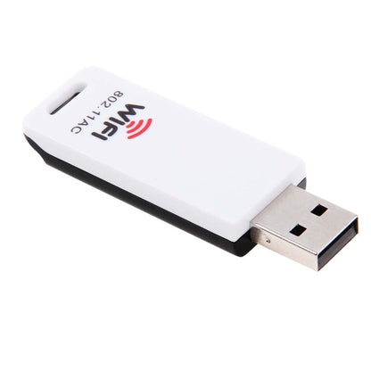 2.4GHz / 5GHz Dual-Band Support 802.11ac USB WiFi Wireless Adapter by buy2fix