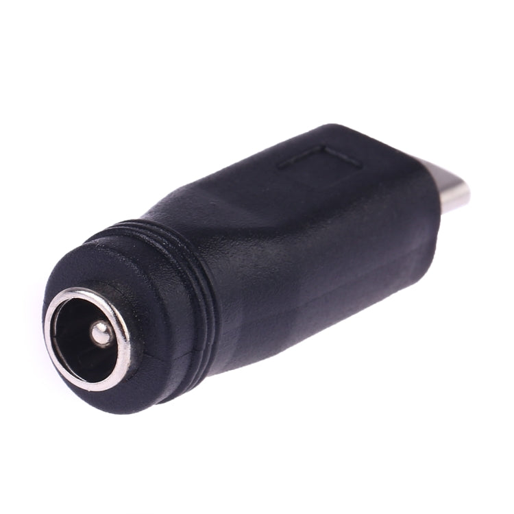 DC 5.5 x 2.1mm Female to Micro USB Male Power Converter(Black) - Audio Adapter by buy2fix | Online Shopping UK | buy2fix