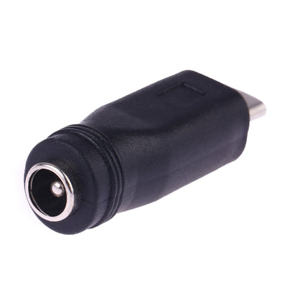 DC 5.5 x 2.1mm Female to Micro USB Male Power Converter(Black) - Audio Adapter by buy2fix | Online Shopping UK | buy2fix