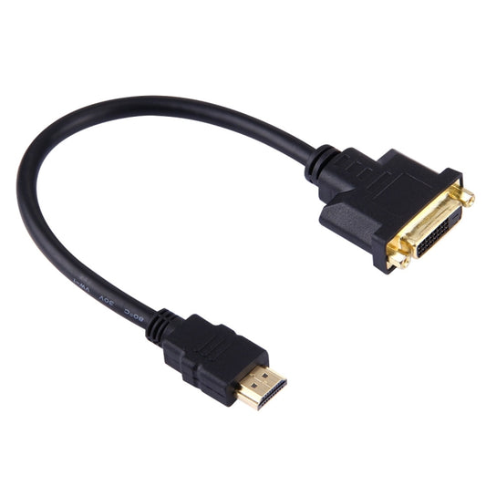 30cm HDMI Male to 24+1 DVI Female Adapter Cable by buy2fix