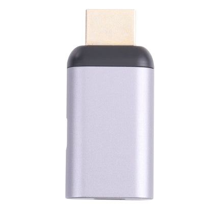 2 in 1 4K 60Hz HDMI Male to USB-C / Type-C Charging + USB-C / Type-C Female Adapter - Adapter by buy2fix | Online Shopping UK | buy2fix