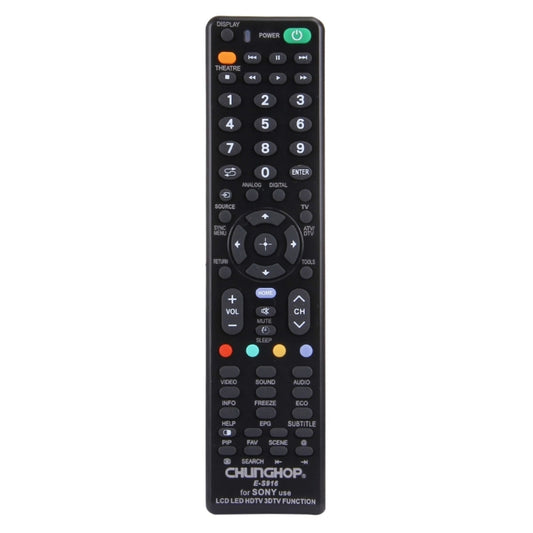 CHUNGHOP E-S916 Universal Remote Controller for SONY LED LCD HDTV 3DTV - TV by CHUNGHOP | Online Shopping UK | buy2fix