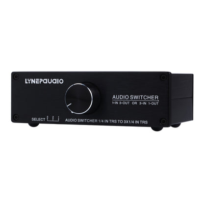 B833 Passive Speaker Stereo Switch Loudspeaker,  1 Input and 3 Output or 3 Input and 1 Output (Black) -  by buy2fix | Online Shopping UK | buy2fix
