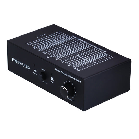 B855 LINEPAUDIO Phone Prephonograph Signal Amplifier with Auxiliary Input and Volume Control (Black) -  by buy2fix | Online Shopping UK | buy2fix