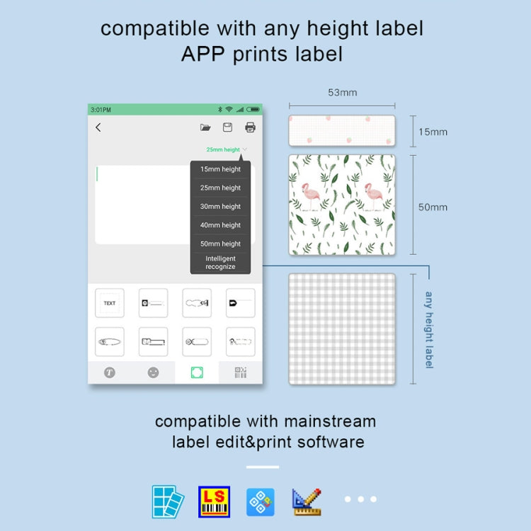 Peripage A6 Portable Inkless Pocket Thermal Bluetooth Printer(White) by buy2fix