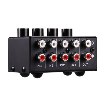 LINEPAUDIO B896 Four-channel Sassive Mixer (Black) -  by buy2fix | Online Shopping UK | buy2fix
