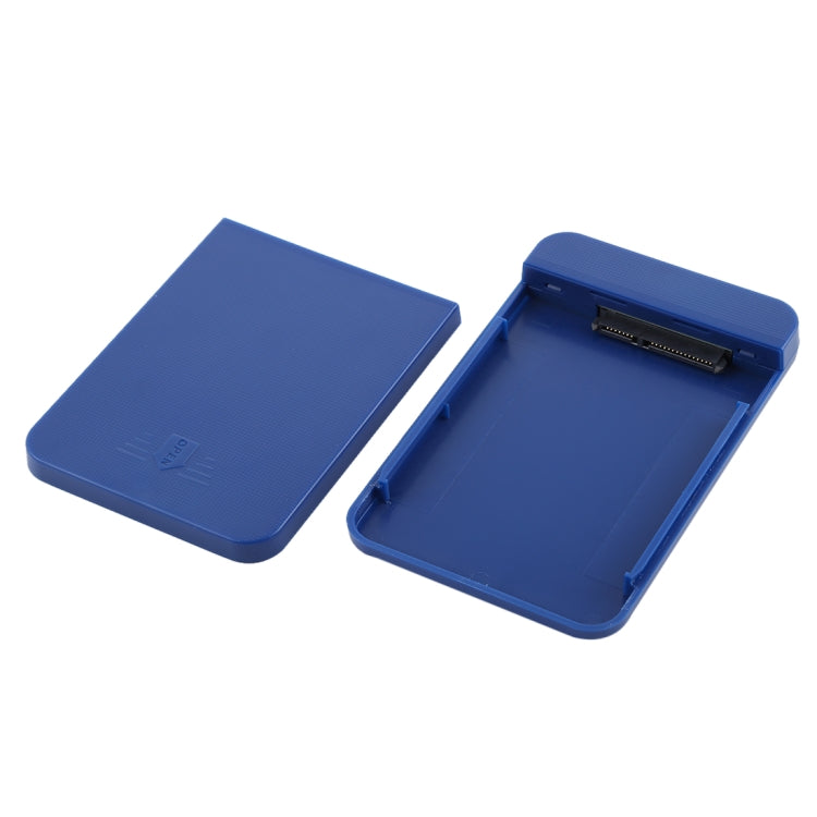2.5 inch HDD Enclosure 6Gbps SATA 3.0 to USB 3.0 Hard Disk Drive Box External Case(Blue) by buy2fix