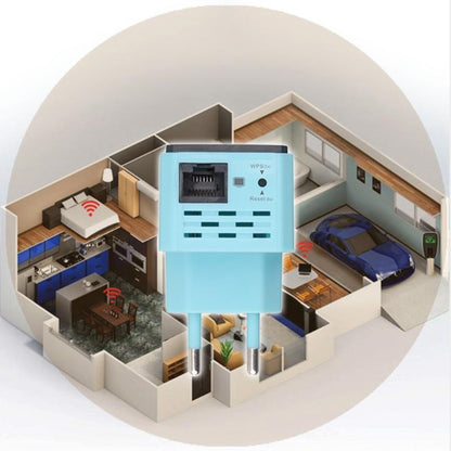 300Mbps Wireless WiFi Range AP / Repeater Signal Booster, EU Plug by buy2fix