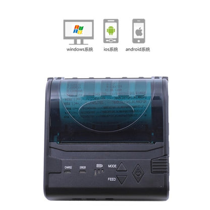 POS-8003 Portable Thermal Bluetooth Ticket Printer，Max Supported Thermal Paper Size：80x50mm by buy2fix