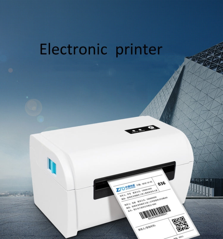 ZJ-9200 Portable USB Port Thermal Ticket Printer with Holder by buy2fix