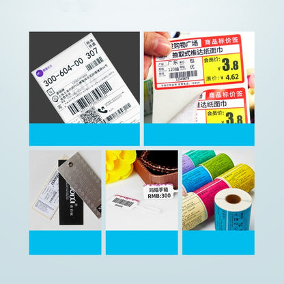 ZJ-9200 Portable USB Port Thermal Ticket Printer with Holder by buy2fix