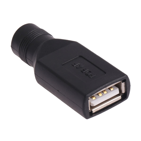USB Female to 5.5 x 2.1mm Female Plug Adapter Connector - Universal Power Adapter by buy2fix | Online Shopping UK | buy2fix