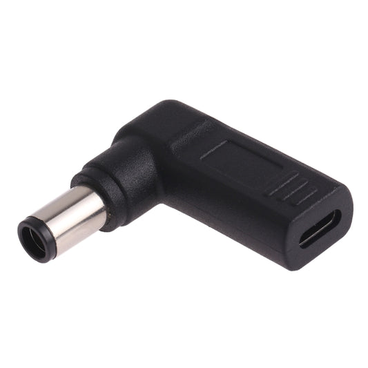 USB-C / Type-C Female to 7.4 x 5.0mm Male Plug Elbow Adapter Connector for Dell Laptops - For Dell by buy2fix | Online Shopping UK | buy2fix